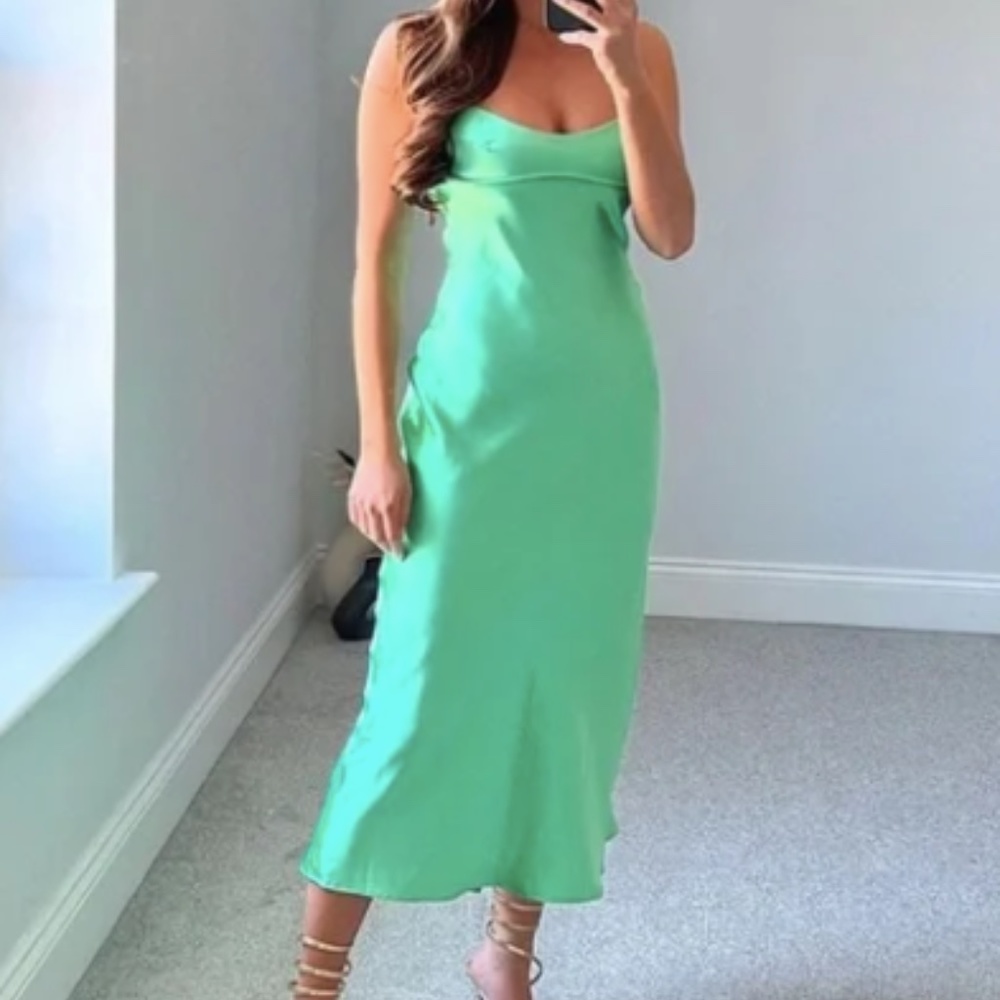 Green Maxi Dress Size M